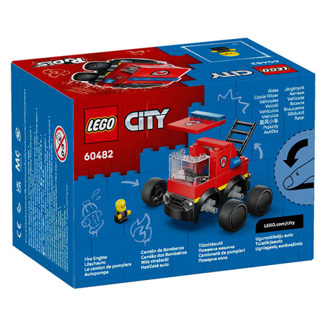 Lego city brick rides 60482 vehicles fire truck | 2 pcs