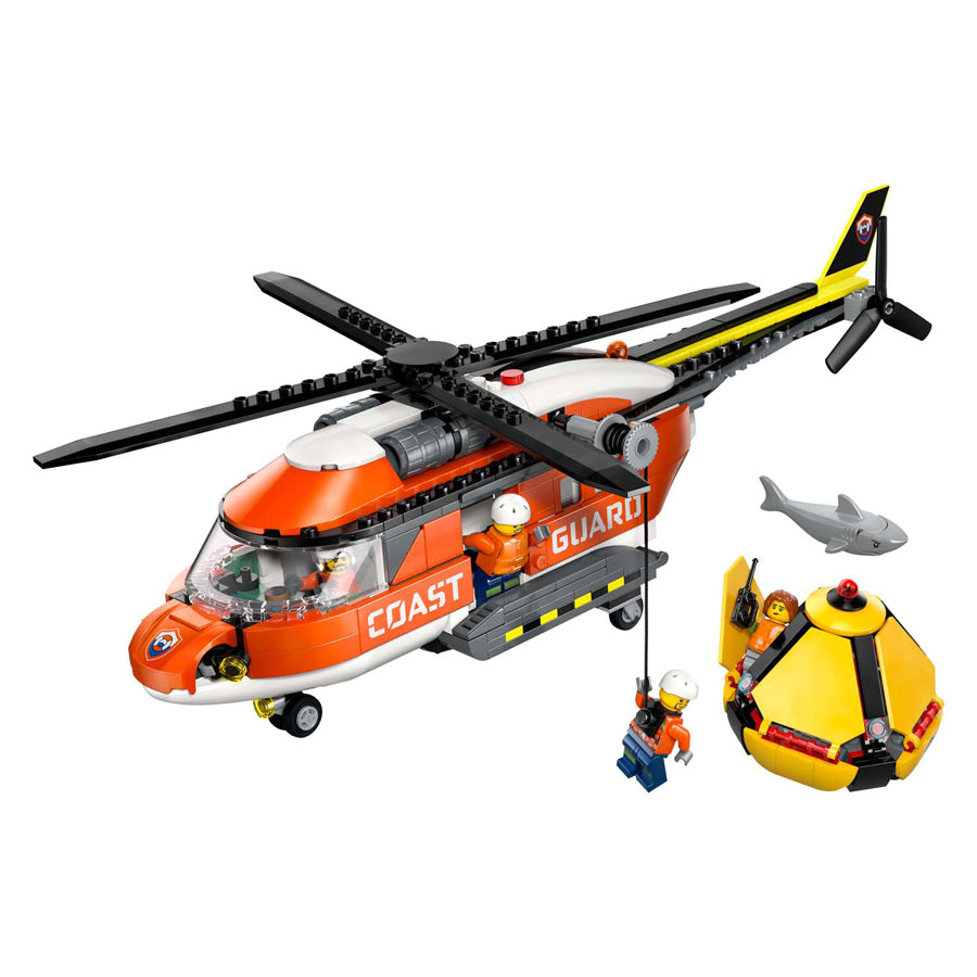 Lego city exploration 60503 coast guard helicopter