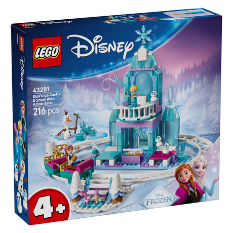 Lego disney princess 43281 elsa's ice castle and snow ride