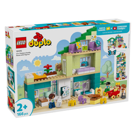 Lego Duplo Town 10470 3v1 moderní dům s figurkami