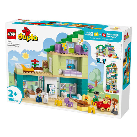 Lego Duplo Town 10470 3v1 moderní dům s figurkami