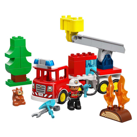 Lego Duplo Town 10473 Feier Camion mat Schlauch a Pompjee