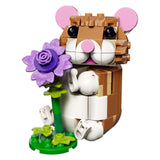 Lego creator 31376 cute hamster with flower