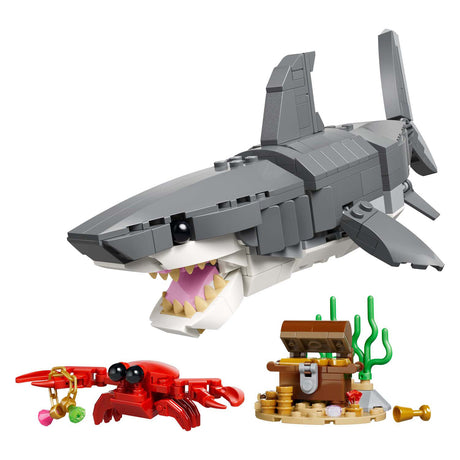 Lego creator 31381 glupsk hai med skattekiste