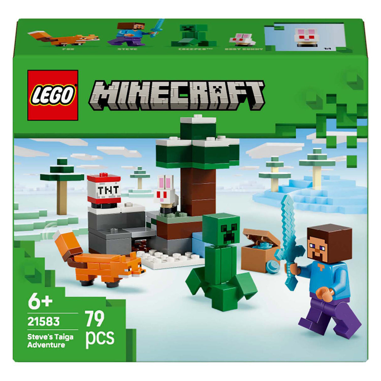 Lego minecraft 21583 steves taiga adventure