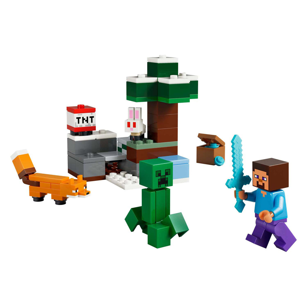 Lego minecraft 21583 steves taiga adventure