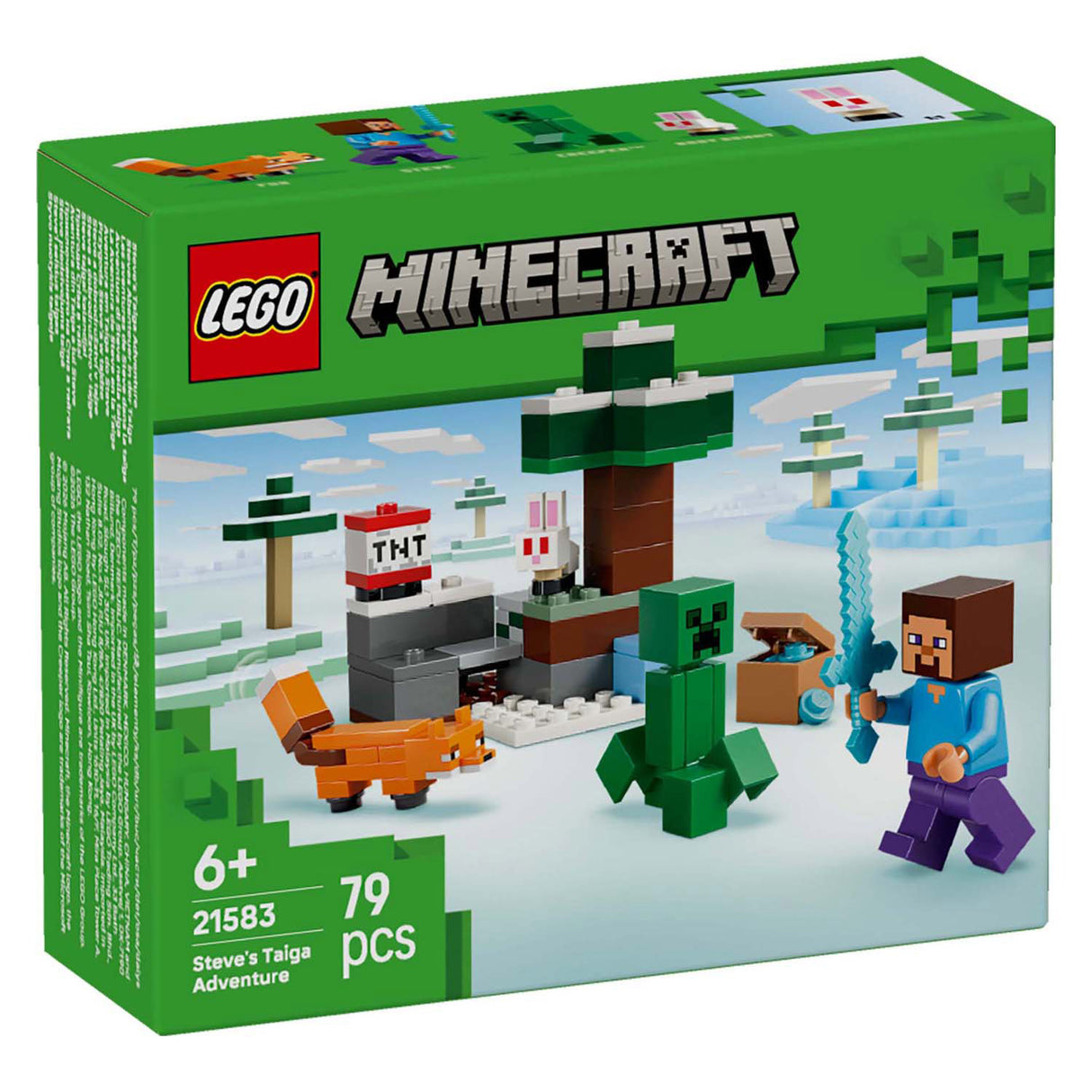 Lego minecraft 21583 steves taiga adventure