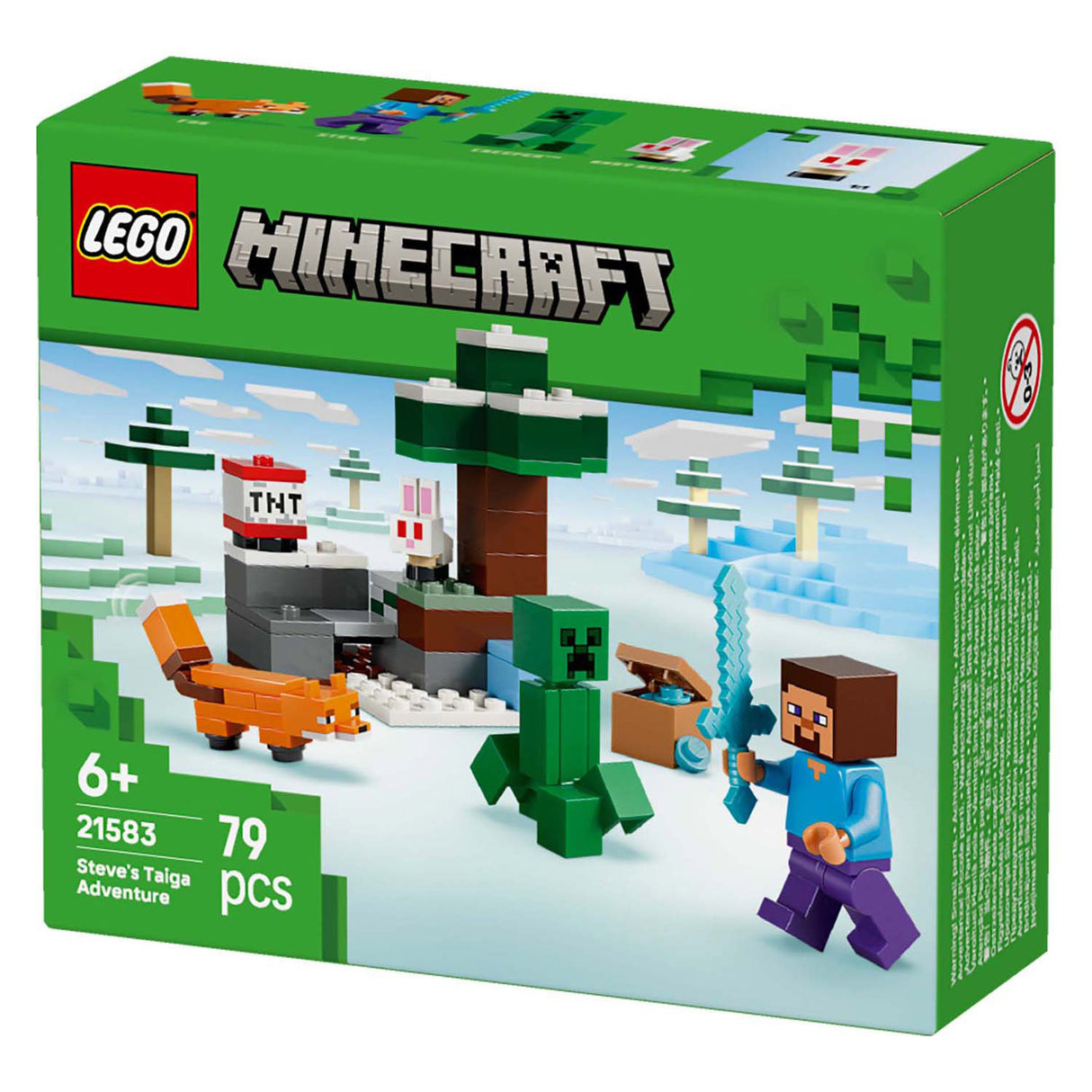Lego minecraft 21583 steves taiga adventure