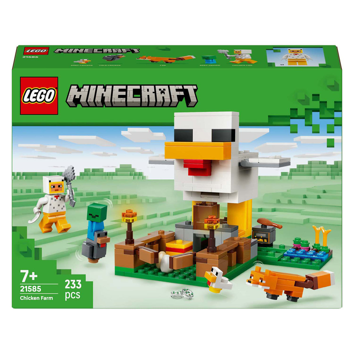 Lego minecraft 21585 kyllingfarm