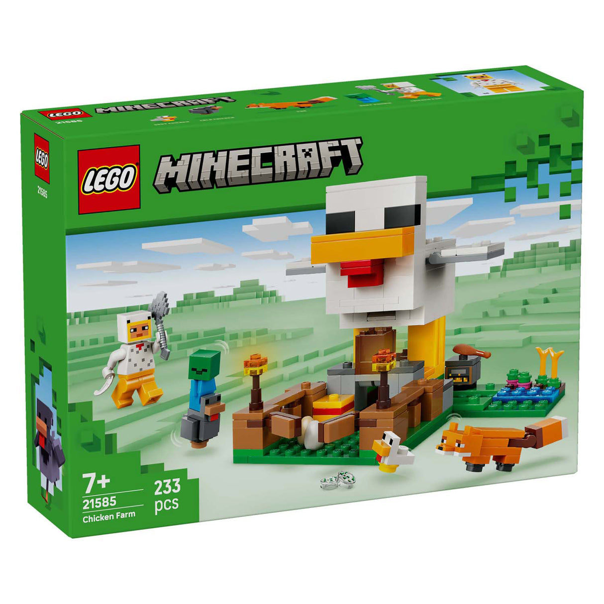 Lego minecraft 21585 kyllingfarm