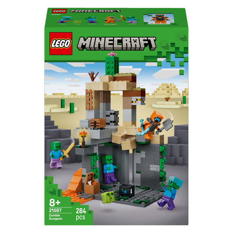 Lego minecraft 21587 zombie fangehull
