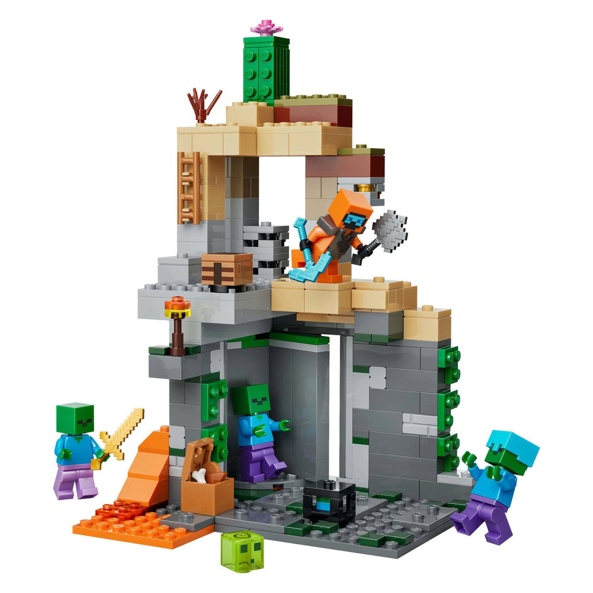 Lego minecraft 21587 zombie dungeon