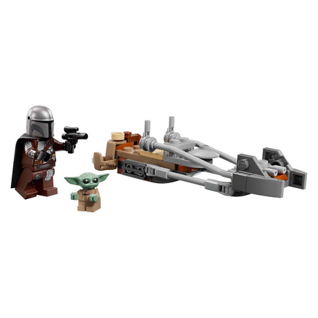 Lego Star Wars TM 75436 D'Mandalorian a Grogu d'Speeder Bike | 2 stk