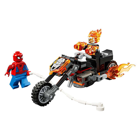 Lego super heroes 76335 marvel spider-man vs. ghost rider motorcycle
