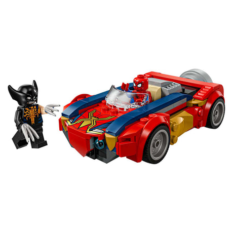 Lego super heroes 76336 marvel spider-man car vs. venomized wolverine