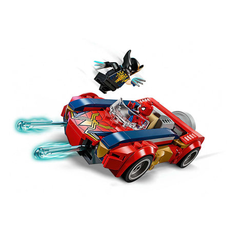 Lego super heroes 76336 marvel spider-man car vs. venomized wolverine