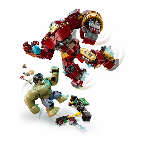 Lego super heros 76343 merveille bataille ultime : hulkbuster contre hulk