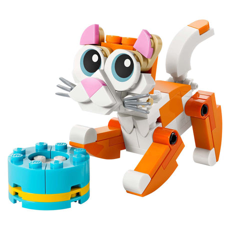 Lego 30714 taška oranžová kočka | 10 kusů