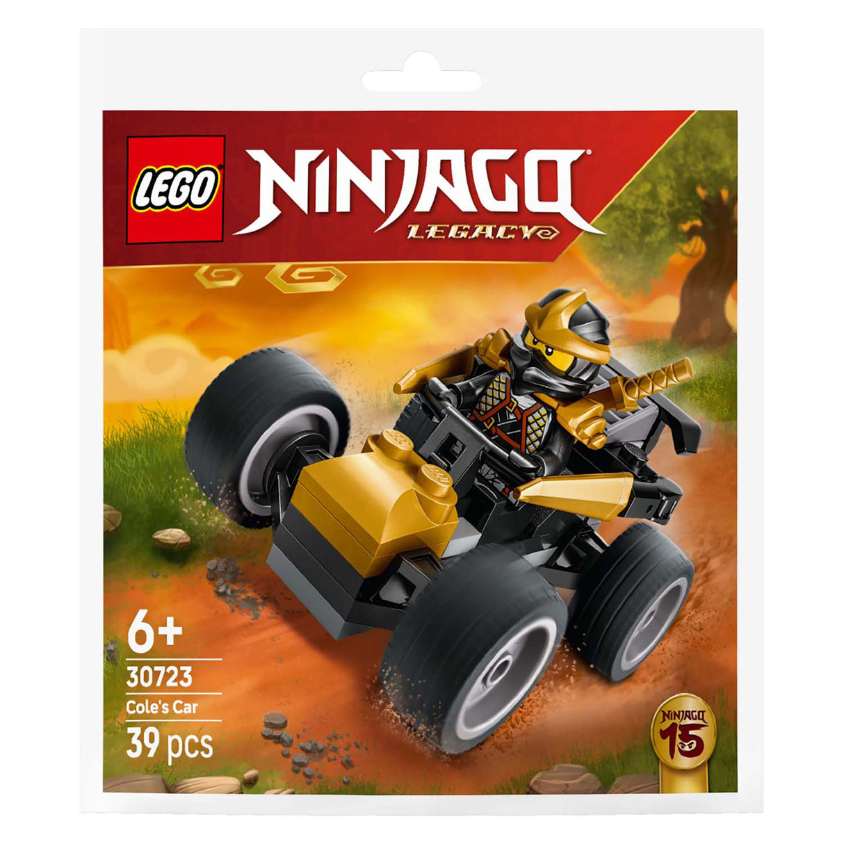Gluaisteáin lego ninjago 30723 ninja cole