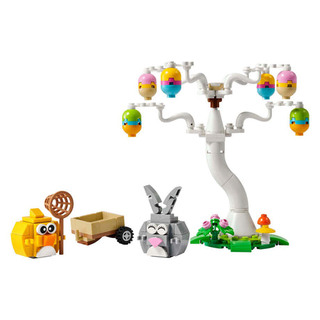 Lego eieren zoeken met konijn en kuiken constructiespeelgoed (40808)