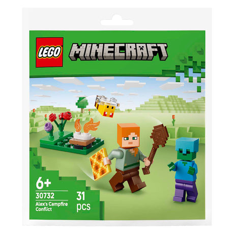 LEGO Minecraft 30732 Alex and the Campfire Battle