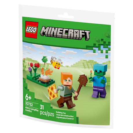LEGO Minecraft 30732 Alex and the Campfire Battle