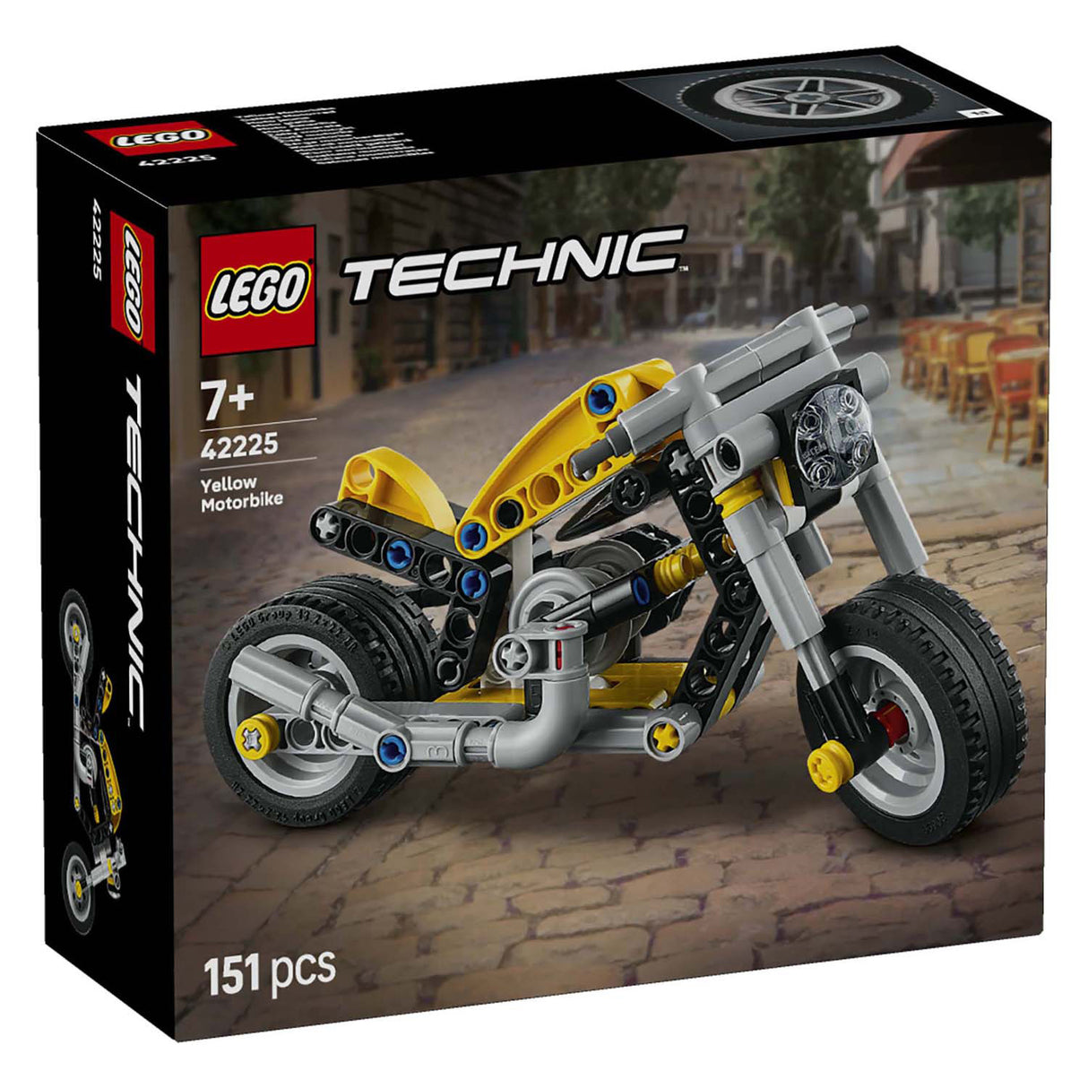 Lego Technic 42225 yellow motor