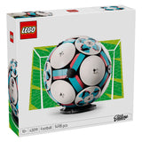 Lego editions voetbal - 3d-display bouwpakket met mini-stadion - verjaardagscadeau voor jongens, meisjes en voetbalfans vanaf 10 jaar - 43019