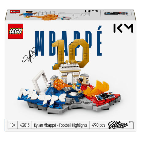 Lego special edition 2026 43013 Kylian Mbappé football highlights