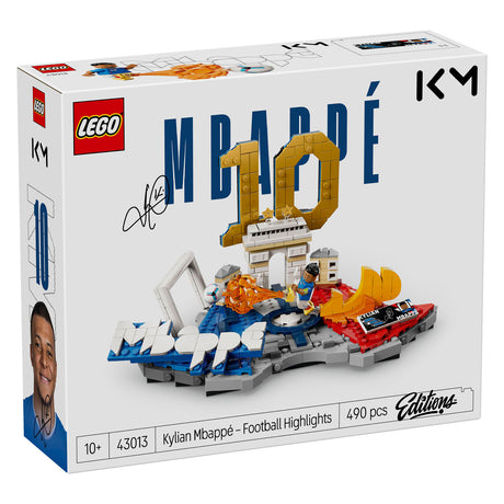 Lego special edition 2026 43013 Kylian Mbappé football highlights