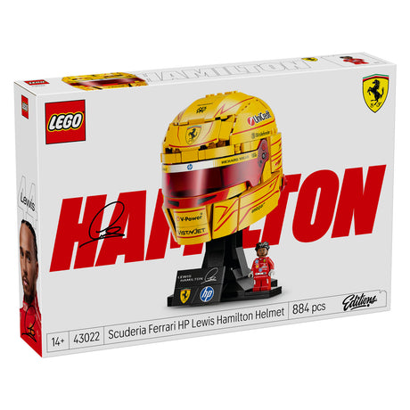 Lego special edition 43022 Scuderia Ferrari HP Lewis Hamilton's helmet