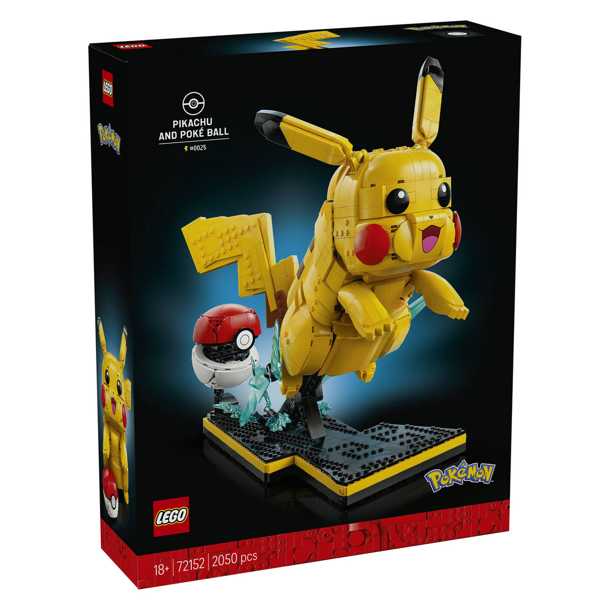 Lego Pokemon 72152 Pikachu and Pokeball