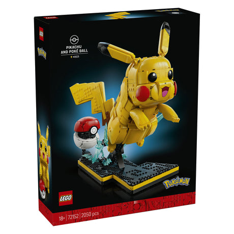 Lego Pokemon 72152 Pikachu and Pokeball