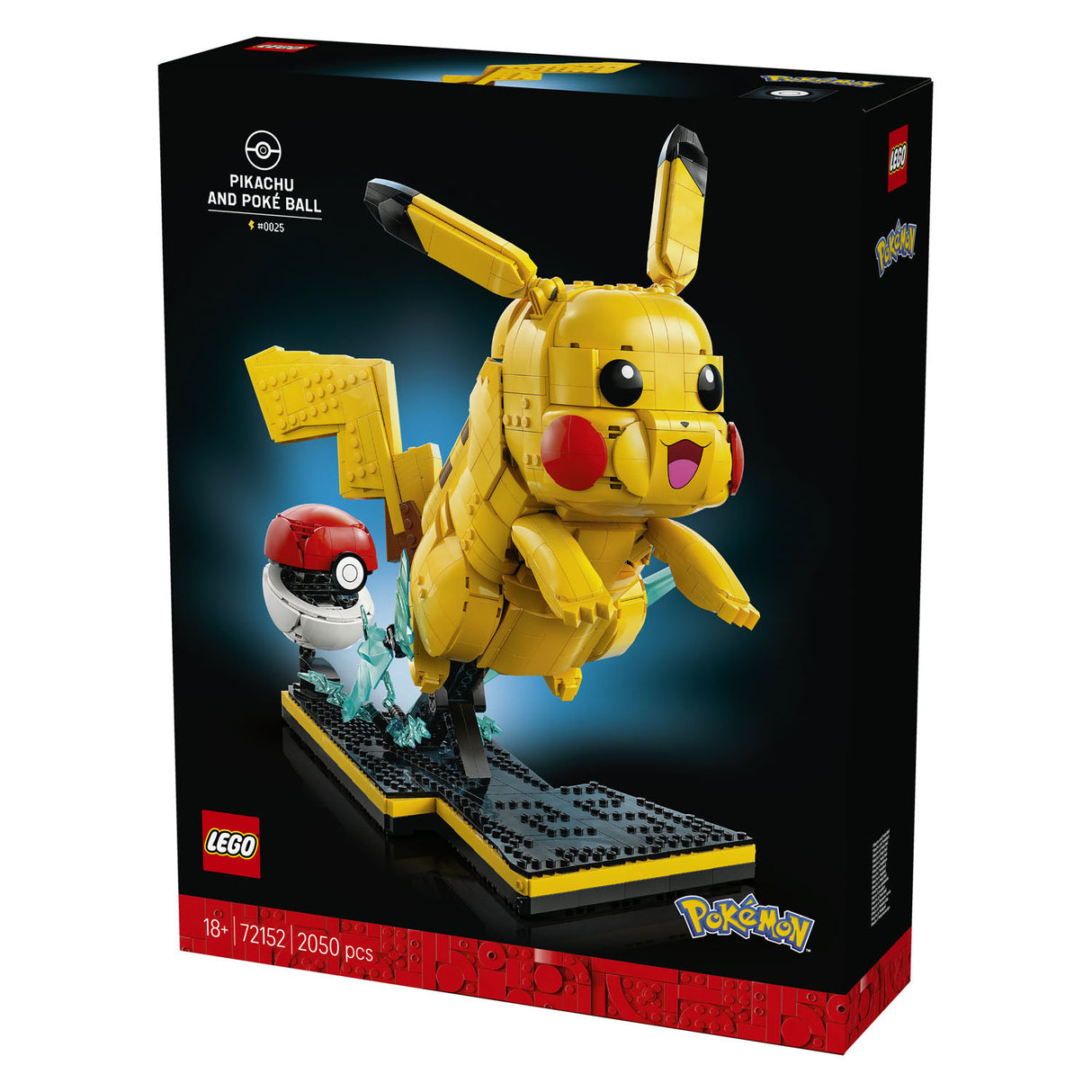 Lego Pokemon 72152 Pikachu and Pokeball
