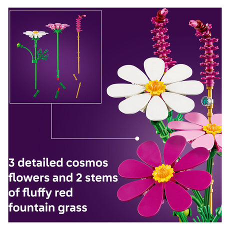 Lego botanicals 11514 cosmos flowers