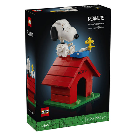 Lego ideas - peanuts: snoopy's doghouse - 21368