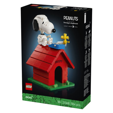 Lego ideas - peanuts: snoopy's doghouse - 21368