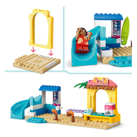 Lego Disney 43280 Beach Fun with Lilo and Stitch