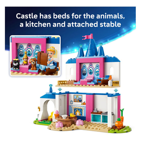 Lego Disney Princess 43283 Cinderella's Castle with Animal Friends