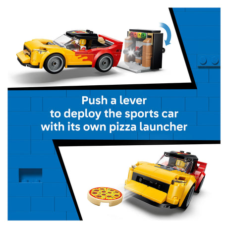 Lego City 60496 Pizza Center with Vehicles