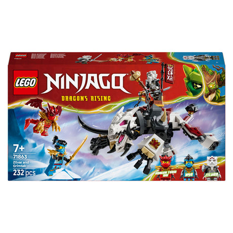 LEGO Ninjago 71863 ZILVAR AND GRIMTAK THE DRAGON BEAST