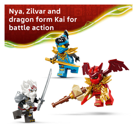 LEGO Ninjago 71863 ZILVAR AND GRIMTAK THE DRAGON BEAST