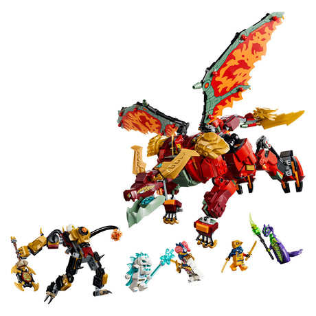 Lego Ninjago 71868 Wyldfyre's Transforming Mech Dragon
