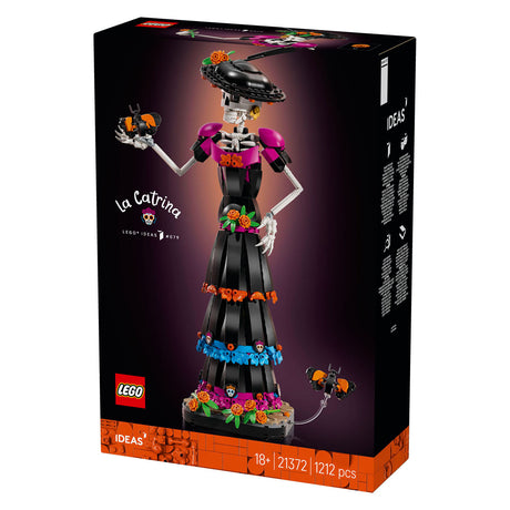 Lego ideas la catrina figuur bouwpakket voor volwassenen en woondecoratie 21372