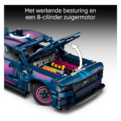 Lego technic 42236 aanpasbare ford mustang gt auto