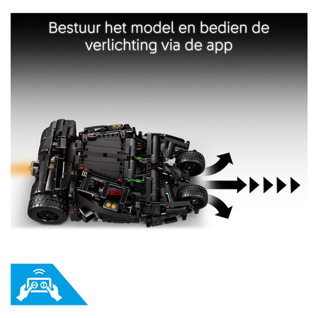 Lego technic batmobile tumbler auto bouwpakket voor kinderen en decoratie 42239