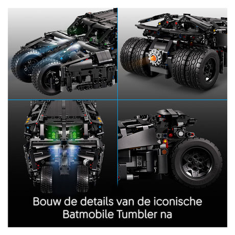 Lego technic batmobile tumbler auto bouwpakket voor kinderen en decoratie 42239