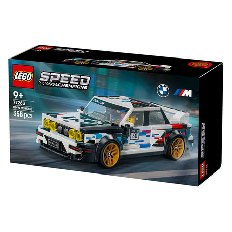 Lego speed champions bmw m3 (e30) auto bouwpakket voor kinderen en kinderkamer decoratie 77263