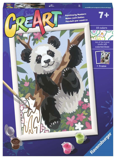 Ravensburger Creart Paint by Numbers - Playful Panda