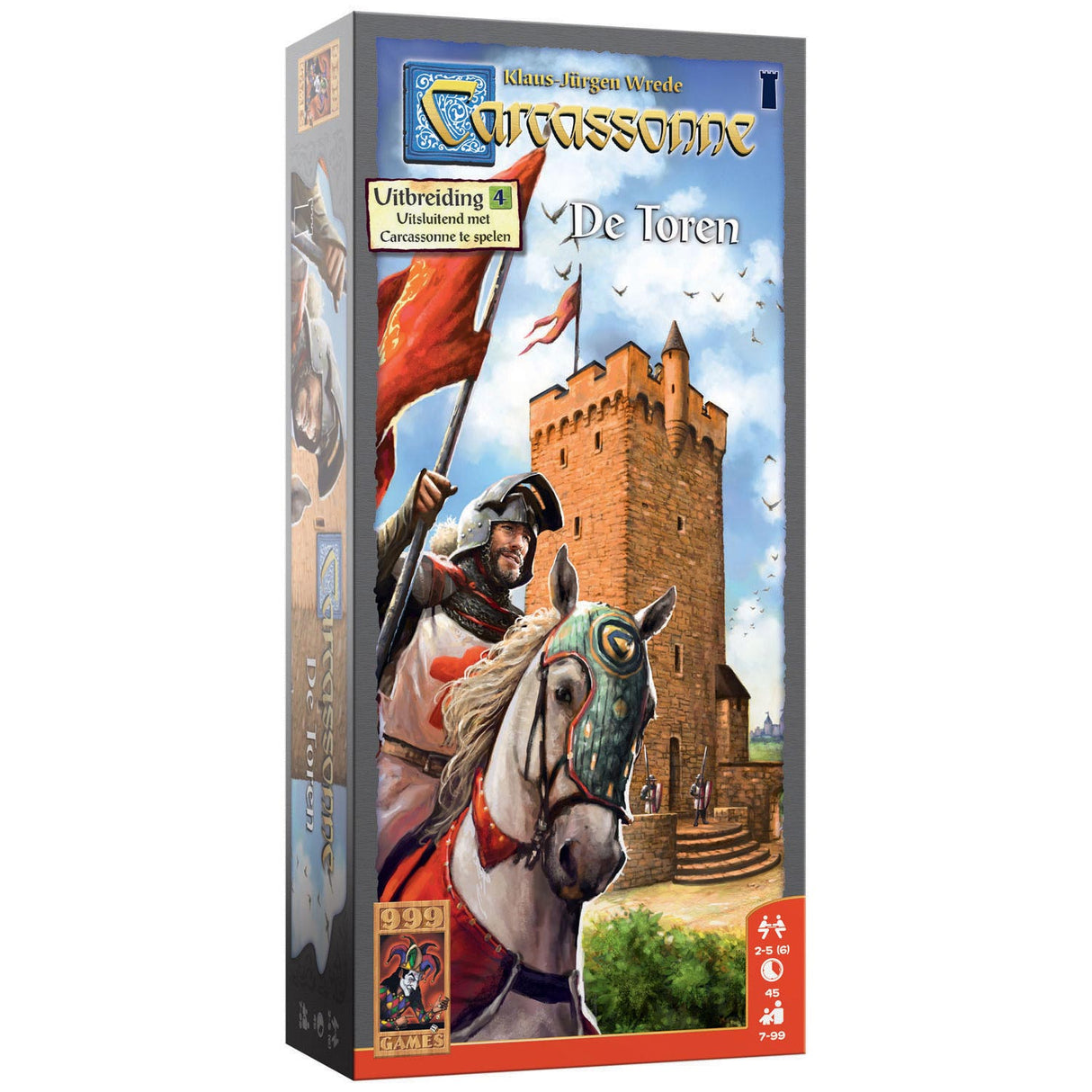 999Games Carcasonne de Toren Boordspel